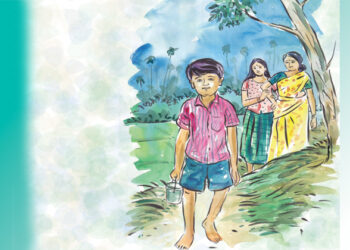 വീട്ടിലേക്ക് വന്ന വല്യമ്മാമ്മ
