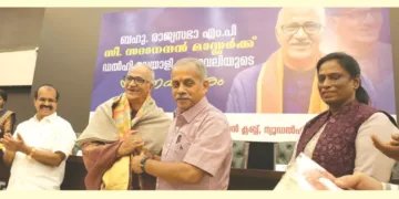 സദാനന്ദന്‍ മാസ്റ്റര്‍ക്ക് ദല്‍ഹി മലയാളികളുടെ സ്നേഹാദരം