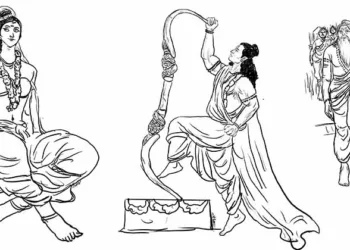 രാമനെ വരണമാല്യം ചാര്‍ത്തി സീത