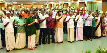 നൂറ് പ്രമുഖര്‍ കേസരി വരിക്കാരായി- അവിസ്മരണീയ അനുഭവമായി കേസരിക്കൂട്ടം