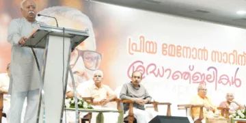 സംഘ പ്രവര്‍ത്തനം മേനോന്‍ സാറിന് സാധനയായിരുന്നു: ഡോ. മോഹന്‍ ഭാഗവത്