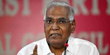 കമ്മ്യൂണിസ്റ്റ് പാര്‍ട്ടിയെന്ന മുങ്ങുന്ന കപ്പല്‍; ഡി. രാജ എന്ന കപ്പിത്താന്റെ വിലാപഗീതം
