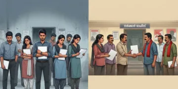 പഠിച്ചവര്‍ പടിക്കു പുറത്താകുന്ന കേരളം …!
