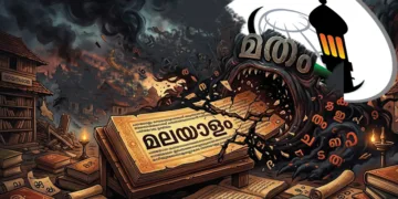 മലയാളഭാഷയെ മതം വിഴുങ്ങുമ്പോള്‍
