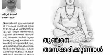 എഴുത്തച്ഛനെ എതിർക്കുന്നവരോട്